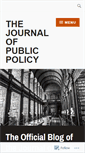 Mobile Screenshot of jpublicpolicy.com